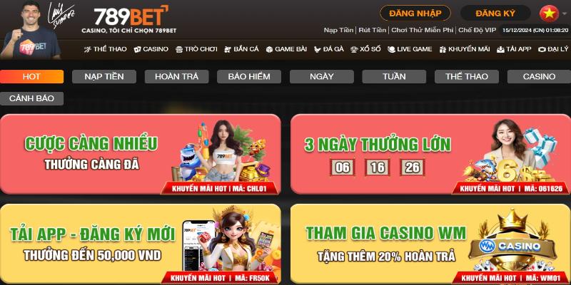 Tổng quan về code thưởng của nhà cái 789bet